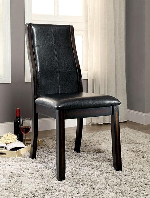 Silla de comedor lateral Townsend I Brown Cherry (2/CTN)