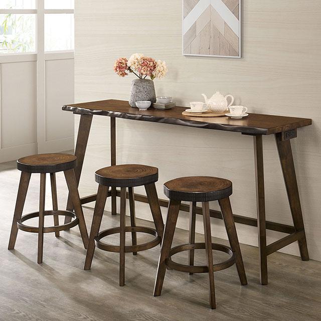 Juego de mesa de altura de mostrador de 4 piezas MISSOULA
