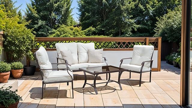 Juego de Muebles para Exterior Arezzo de 5 Piezas