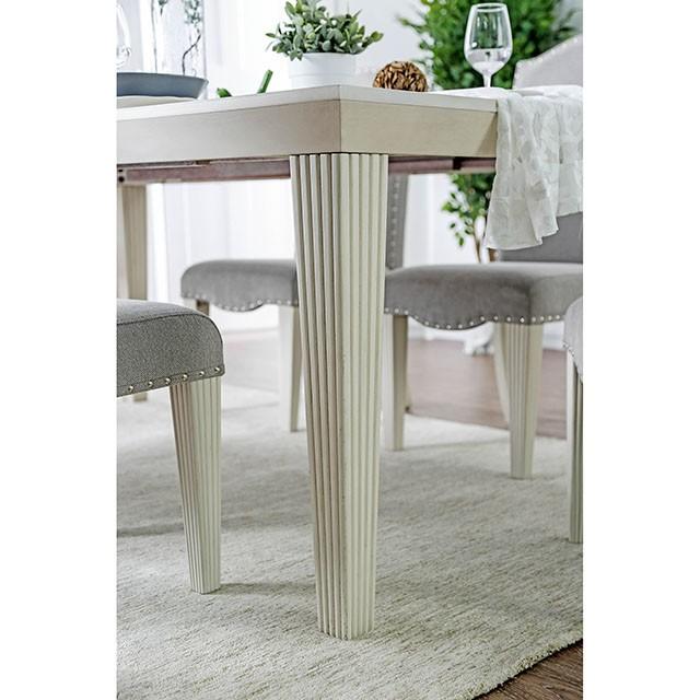 Mesa de Comedor Daniella Antiguo Blanco
