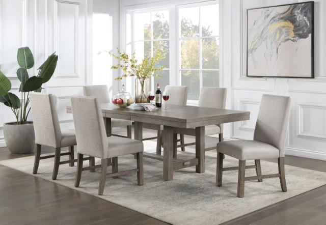 Mesa de comedor SAN ANTONIO con 1 extensión de 45 cm