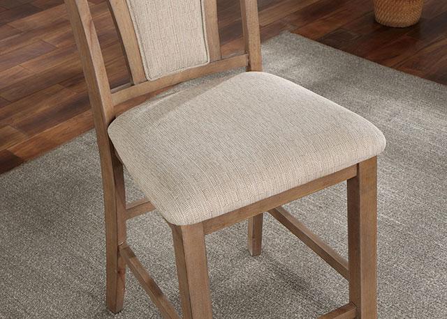Silla alta UPMSINSTER (2/CTN), tono natural/beige