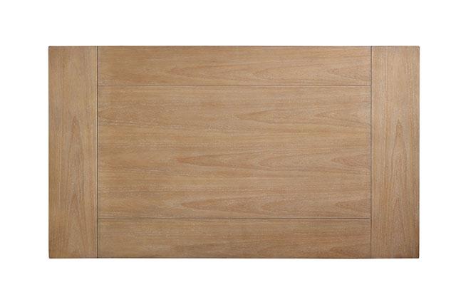 Mesa de comedor UPMINSTER, tono natural