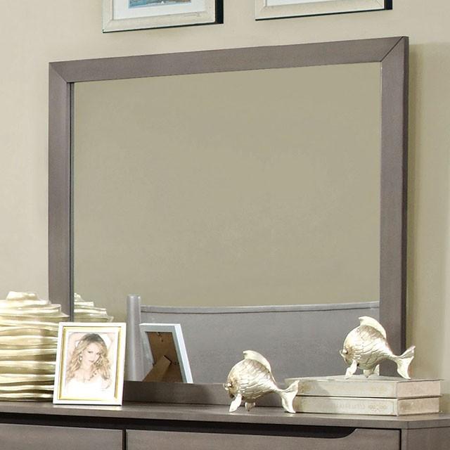Espejo rectangular Lennart gris