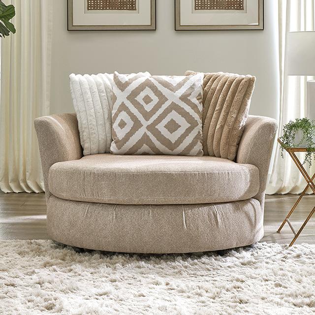 Sillón giratorio Loughlin