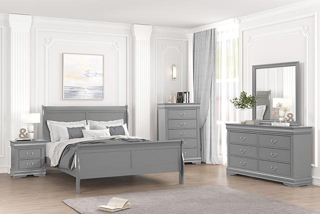 Mesita de noche Louis Philippe
