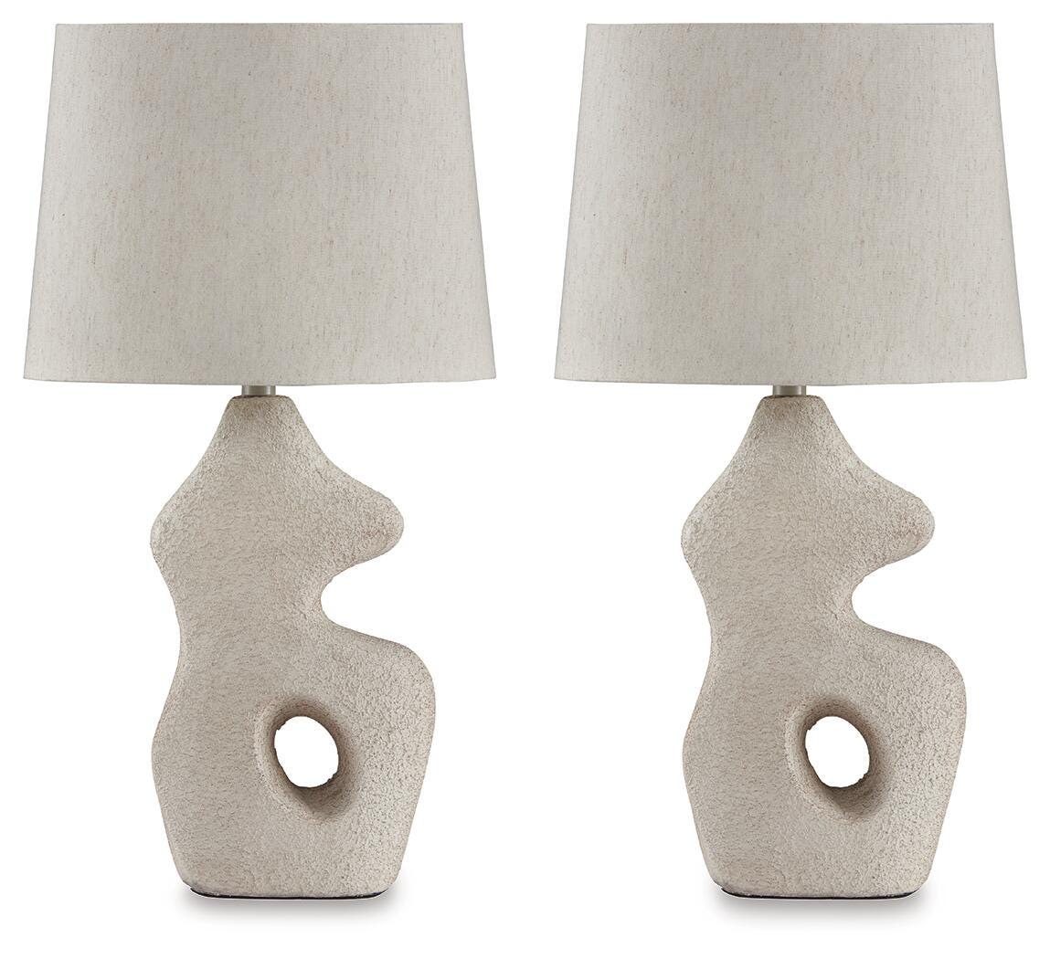 Lámpara de mesa Chadrich (juego de 2)