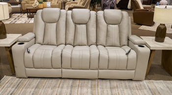 Sofá reclinable Elevate Edges con mesa desplegable