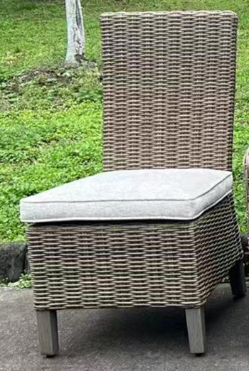 Silla auxiliar Laguna Heights con cojín (juego de 2)