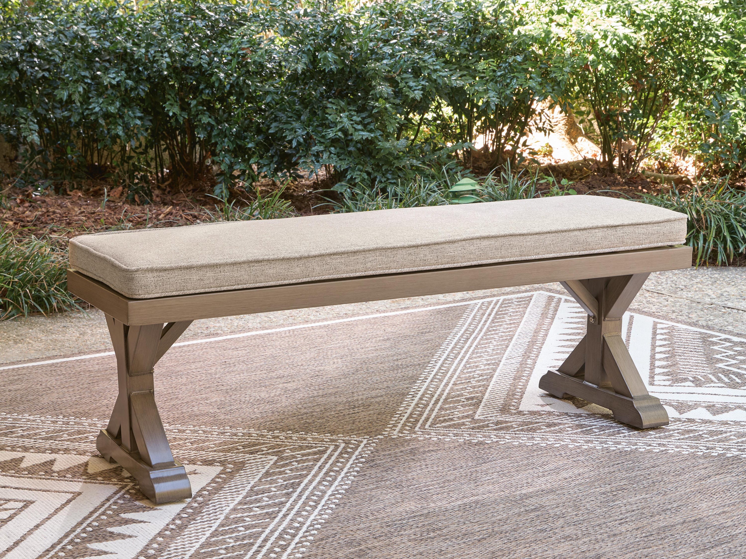 Laguna Heights Bench with Cushion