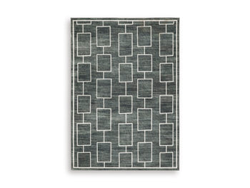 Alfombra Elderland lavable de 5' x 7'
