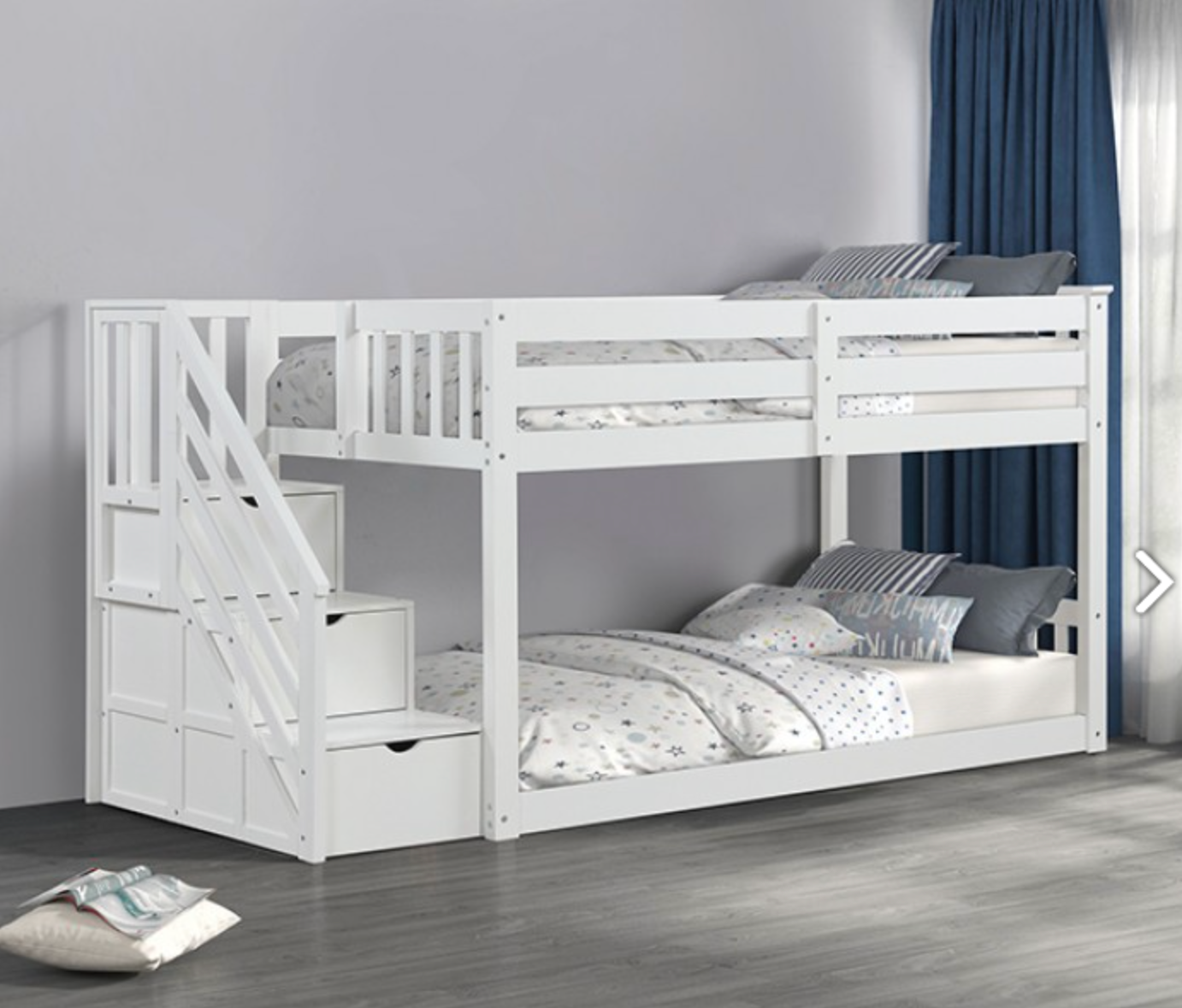 Jojo Bunk Bed -White