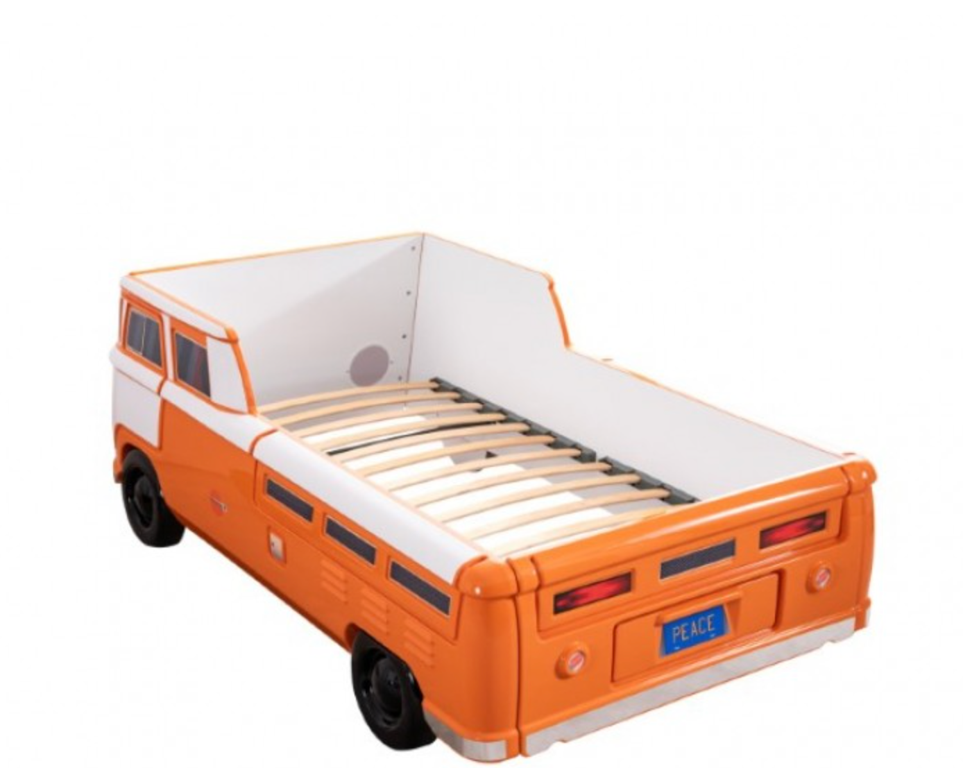 Cama de coche Axel para niños - Naranja