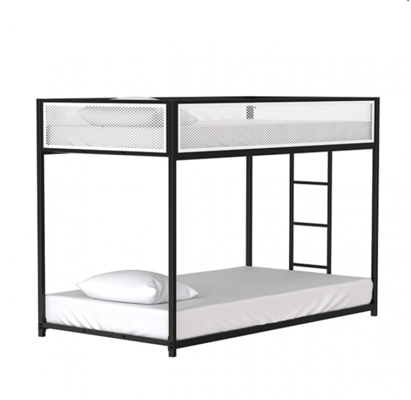 Southhall Twin/Twin Bunk Bed- Black