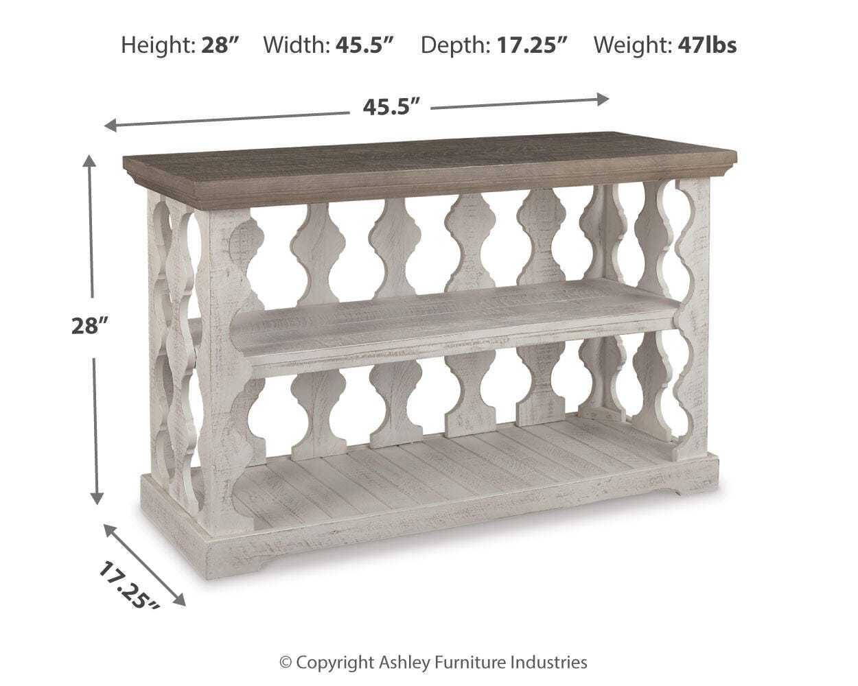 Mesa para sofá/consola Havalance