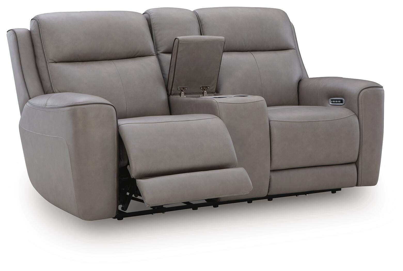 Seccional reclinable doble 5Z-Comfort con consola