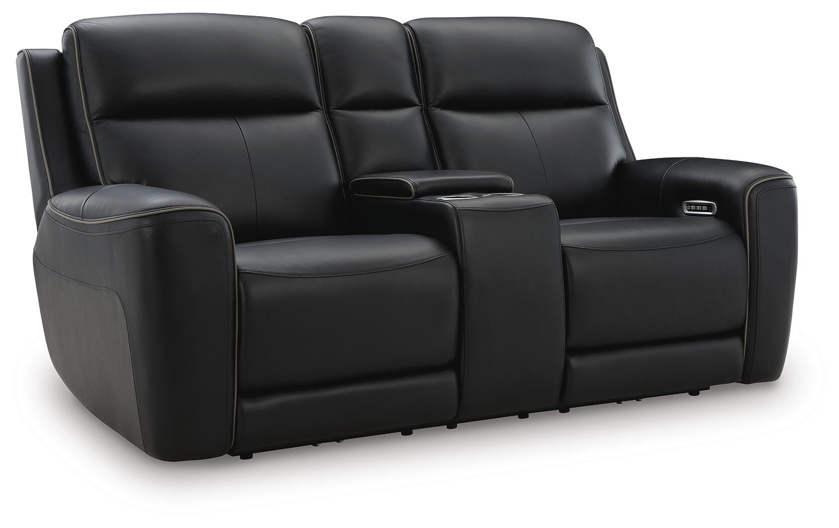 Sofá reclinable biplaza eléctrico 5Z-Relaxation con consola