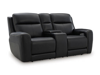Sofá reclinable biplaza eléctrico 5Z-Relaxation con consola