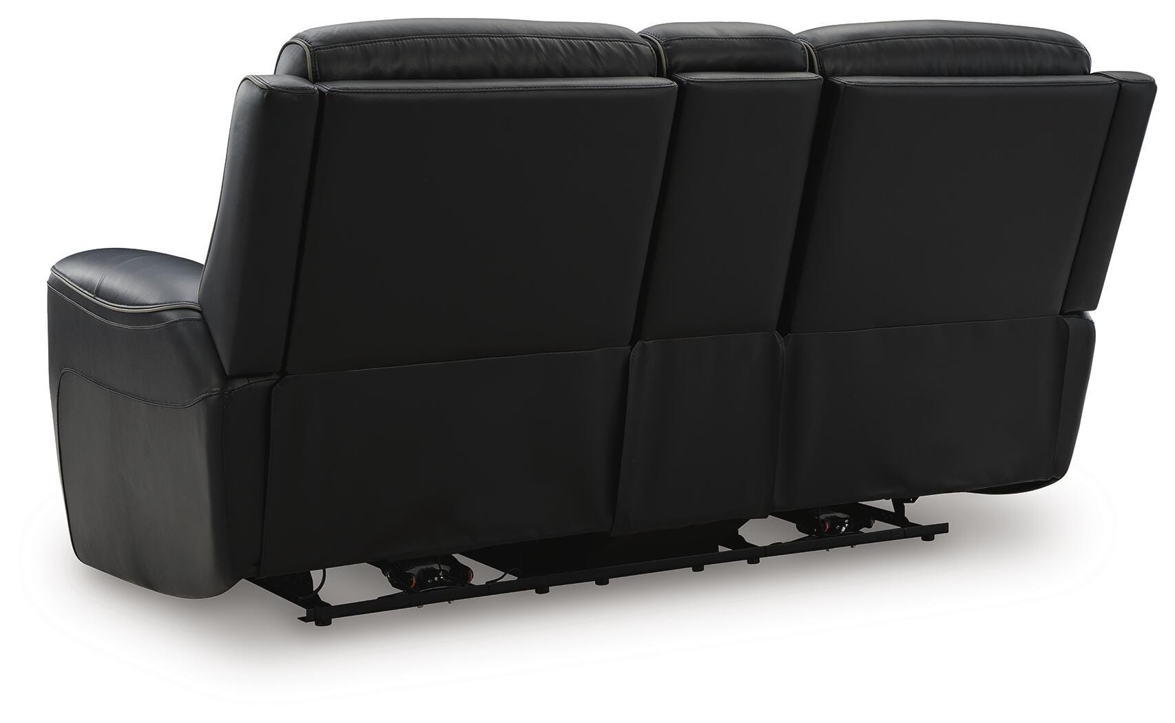 Sofá reclinable biplaza eléctrico 5Z-Relaxation con consola