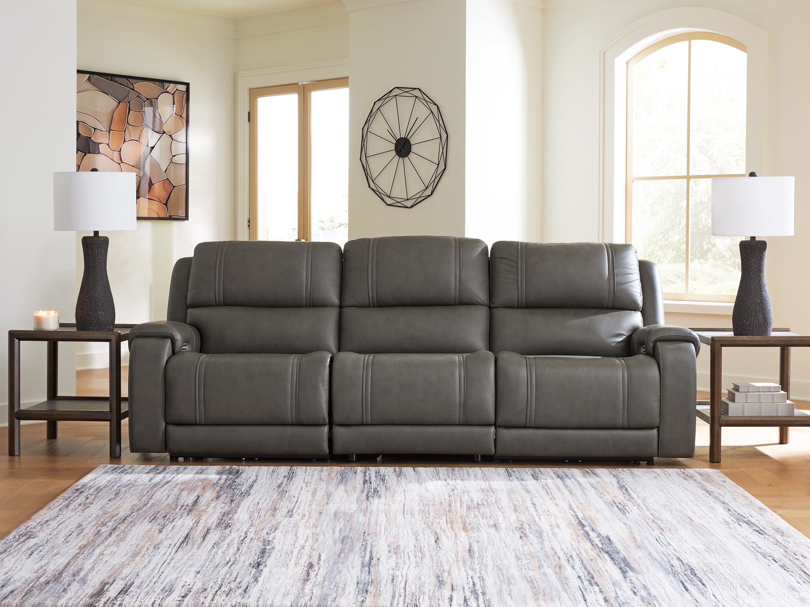 5Z - Sofá seccional reclinable Pittson Power