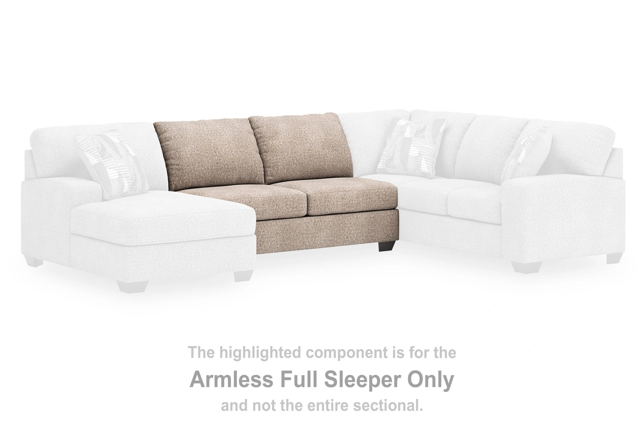 Seccional con chaise Newellen Sleeper