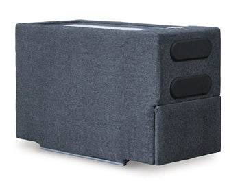 Sofá seccional Modmax con consola de audio