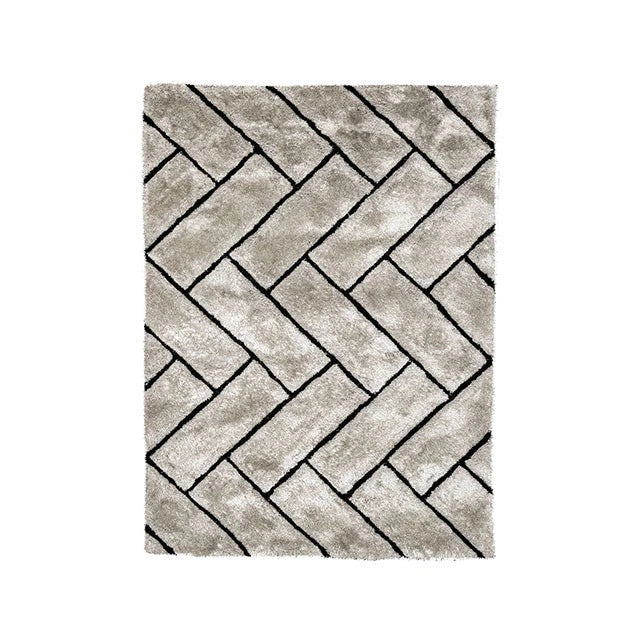 Alfombra Fermont Gray de 1.52 x 2.44 m