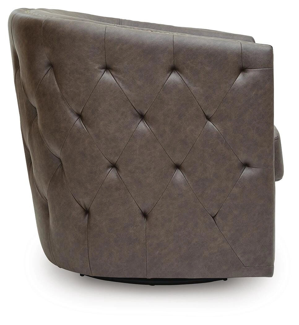 Sillón decorativo giratorio Brentlow
