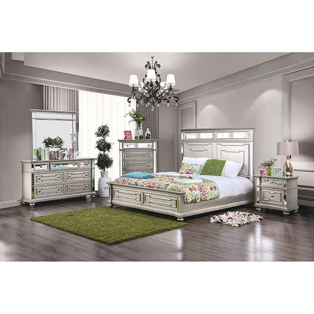 Cama matrimonial (Cal.King y Queen) Salamanca Silver