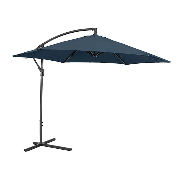 Parasol en voladizo Glam con LED
