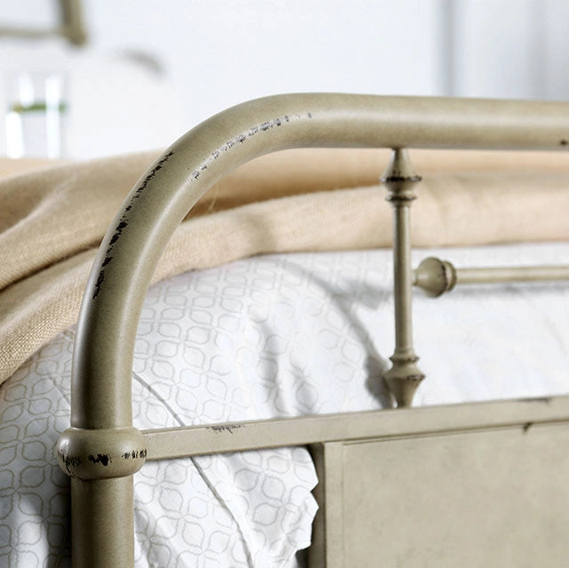 Haldus Cal.King, E.King, & Twin Bed Blanco, Marfil y Rojo