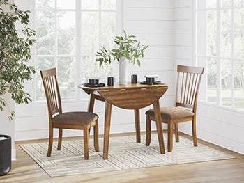 Mesa de comedor abatible Berringer