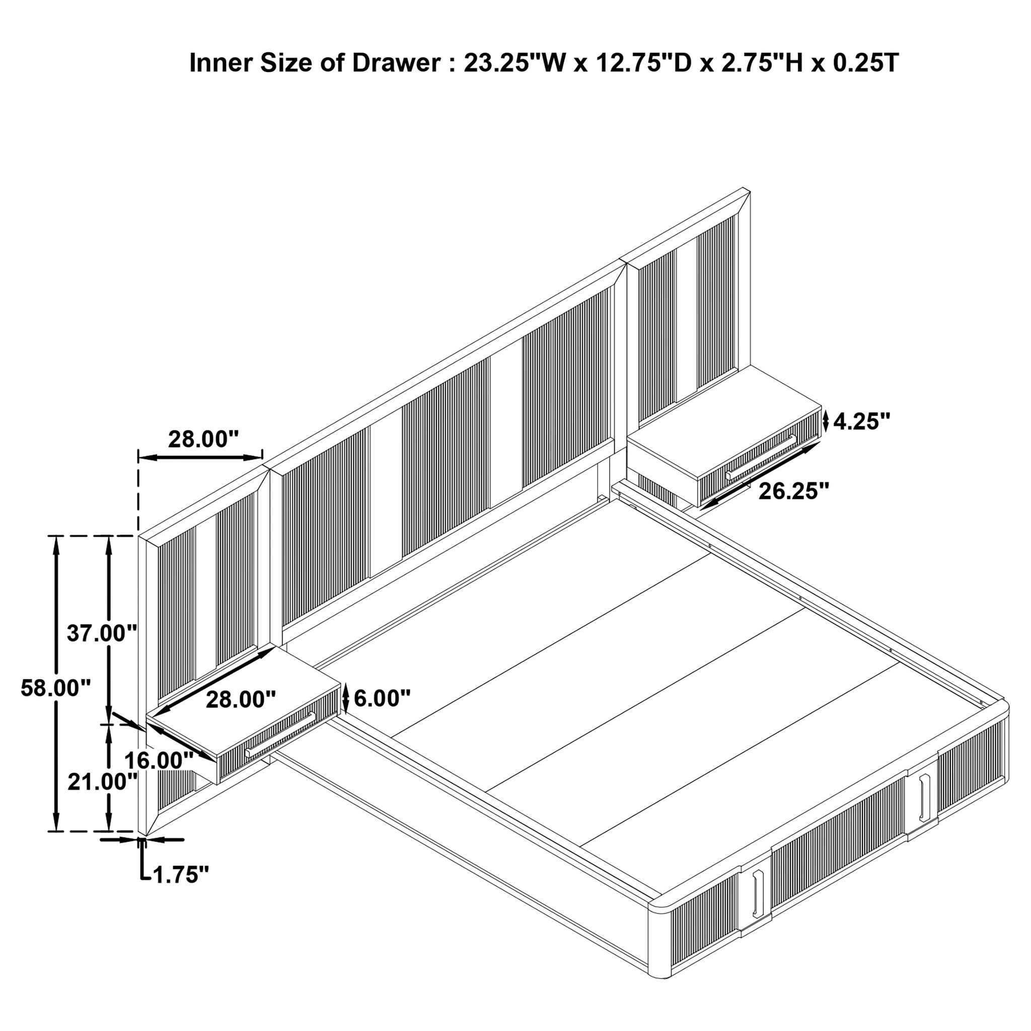 Panel de cabecero para cama de terraza