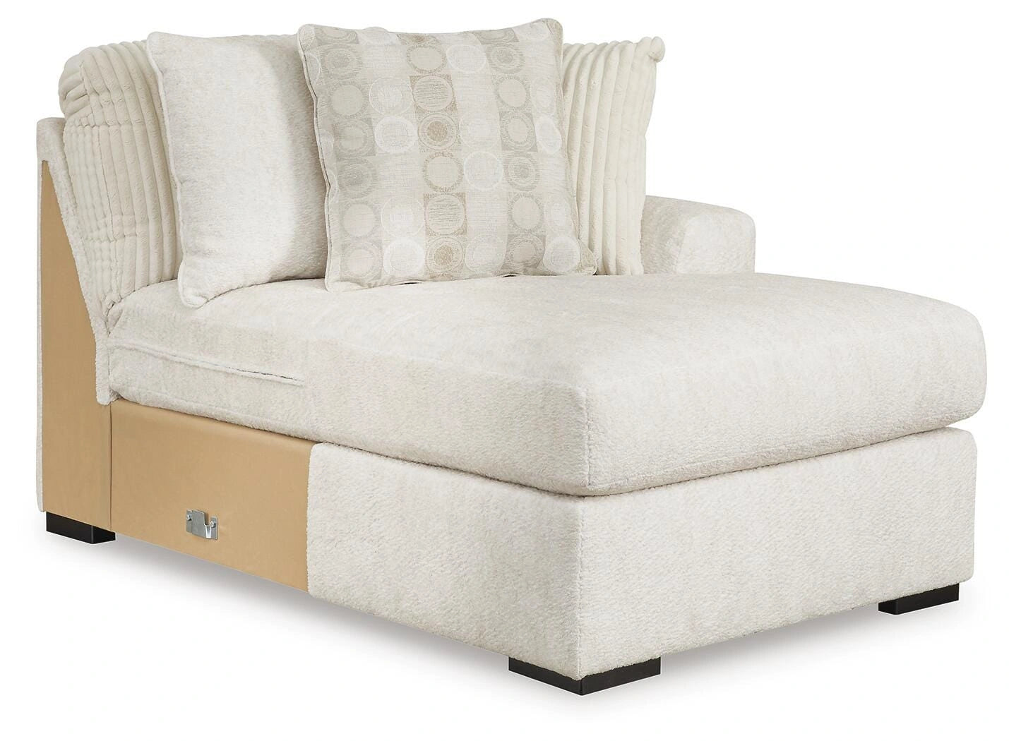 Seccional Chessington con doble chaise longue