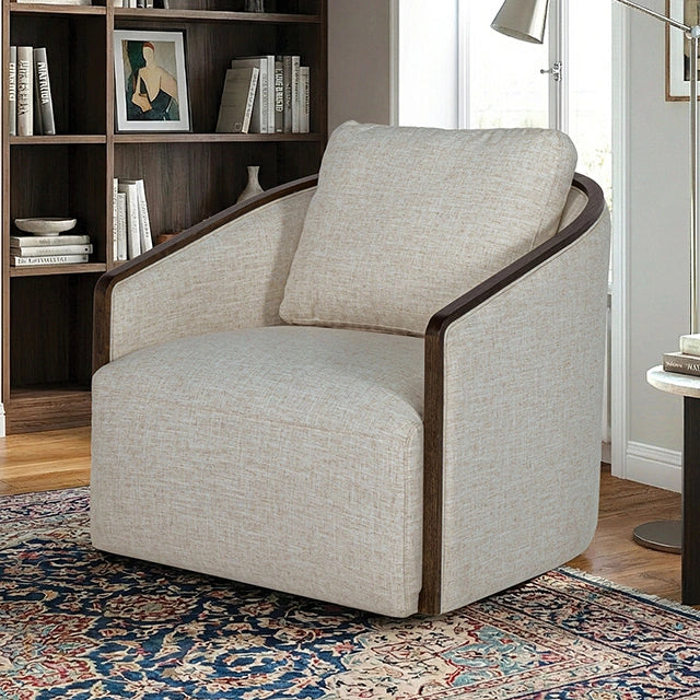 Sillón giratorio Zebina