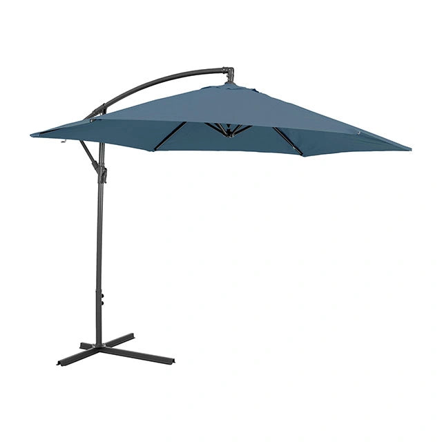 Parasol en voladizo Glam con LED