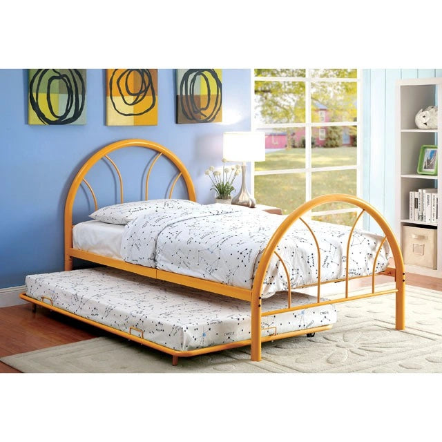 Cama matrimonial Rainbow Negra, Blanca, Plateada, Negra y Verde