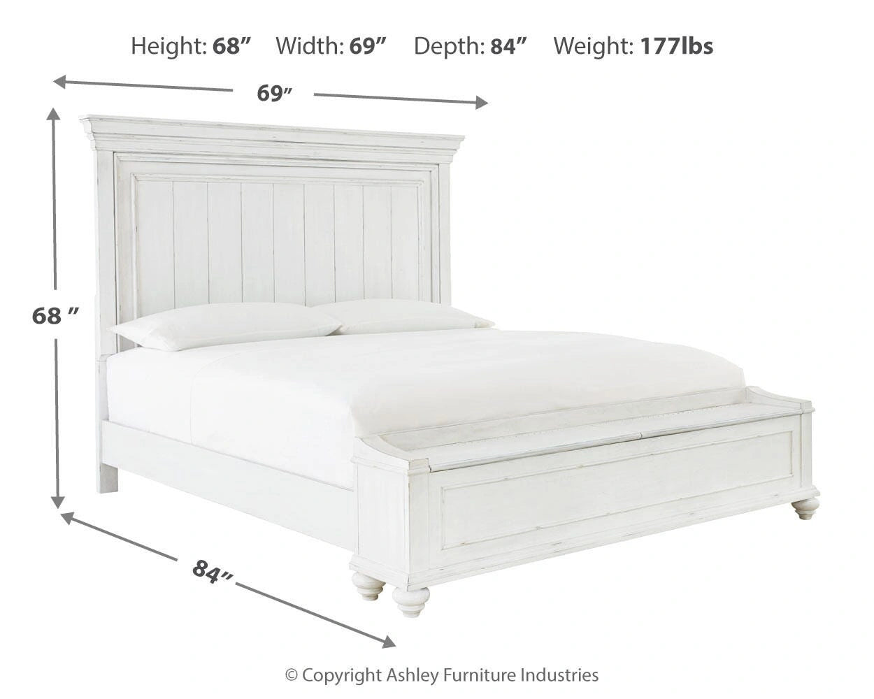 Juego de dormitorio Kanwyn