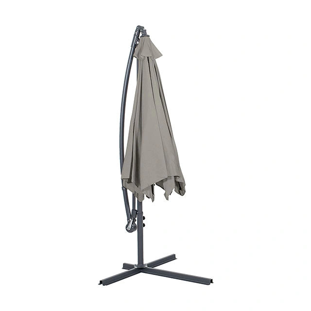 Parasol en voladizo Glam con LED