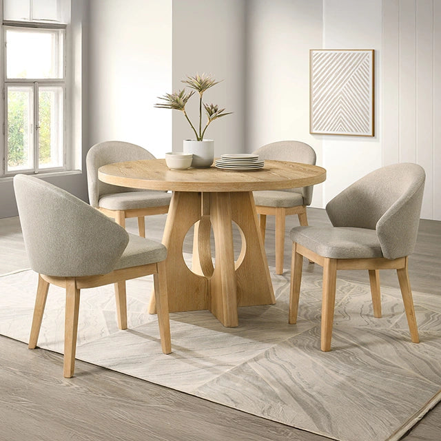 Mesa de comedor redonda Ozark