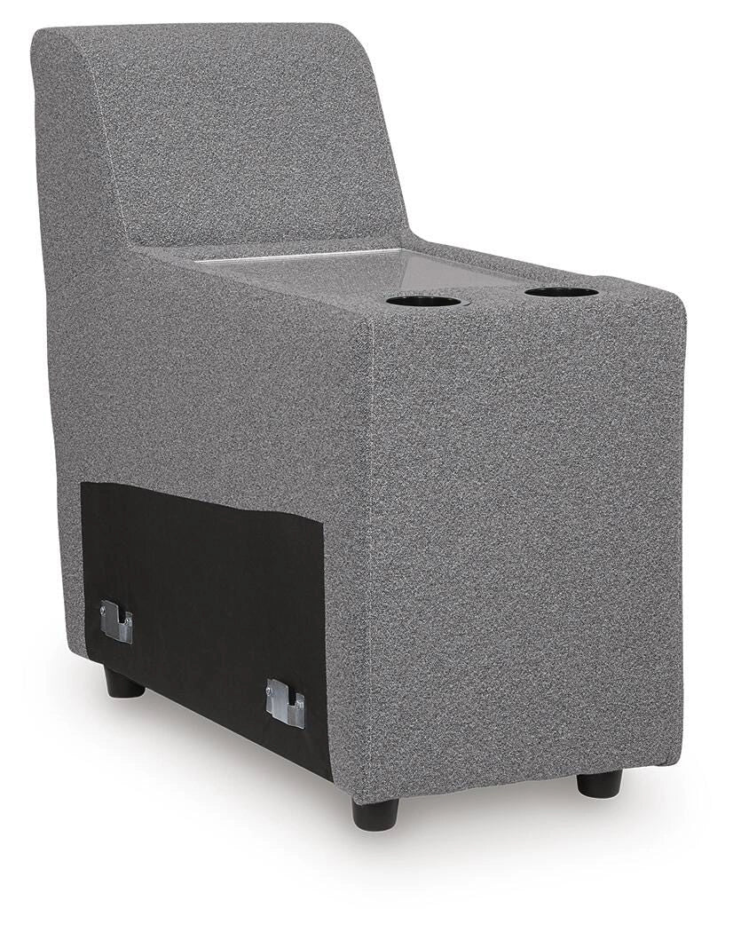 Seccional reclinable eléctrico Modmax con chaise longue