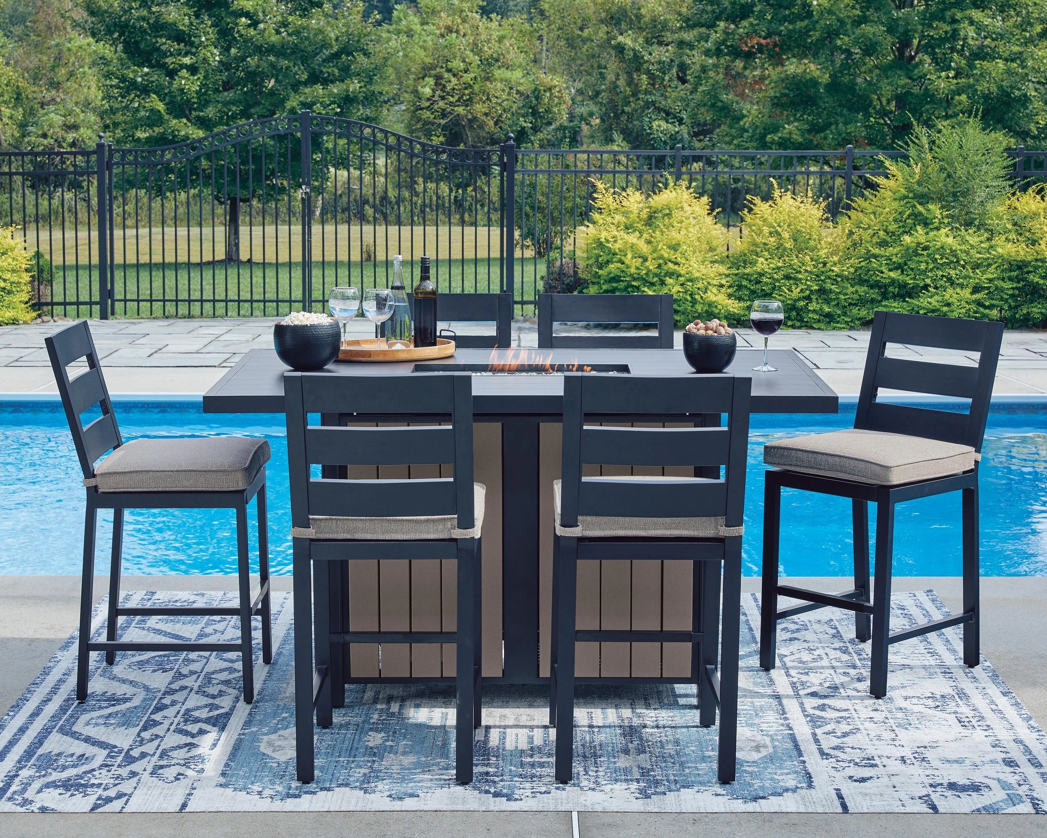 Juego de comedor para exteriores East Beach