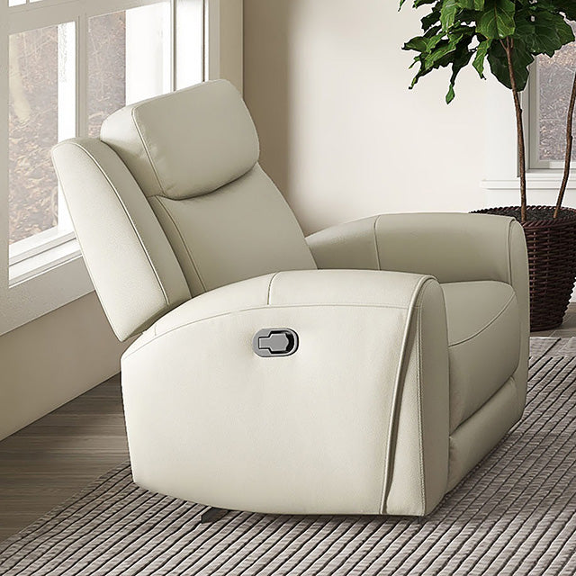 Sillón Reclinable Manual Jacobus - Piel
