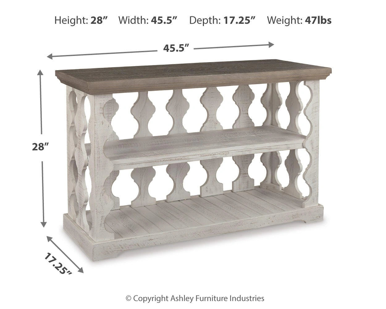 Mesa para sofá/consola Havalance
