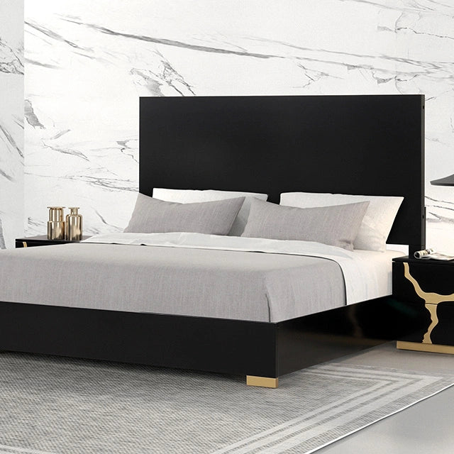 Goldsberg E. Cama Queen y King Gris y Rosa