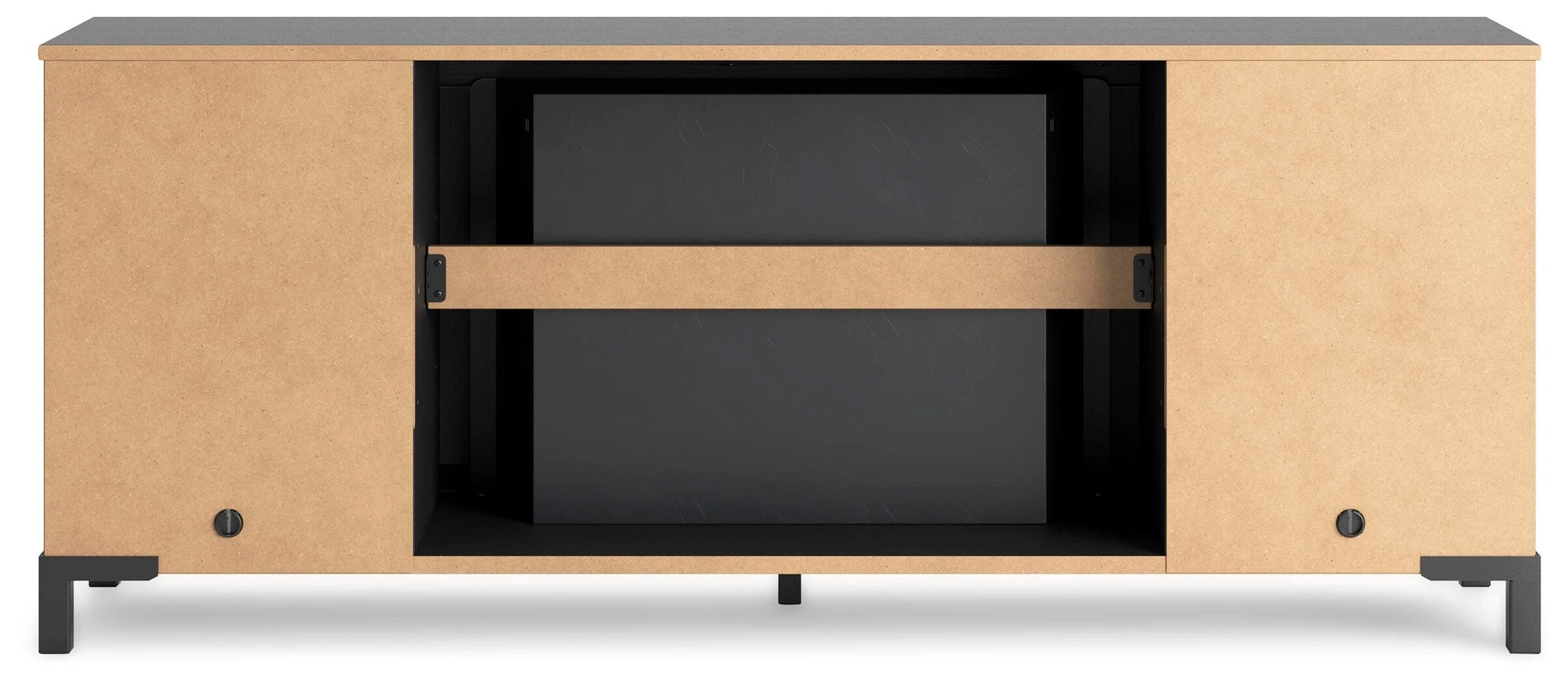 Mueble para TV Cayberry de 60" con chimenea eléctrica