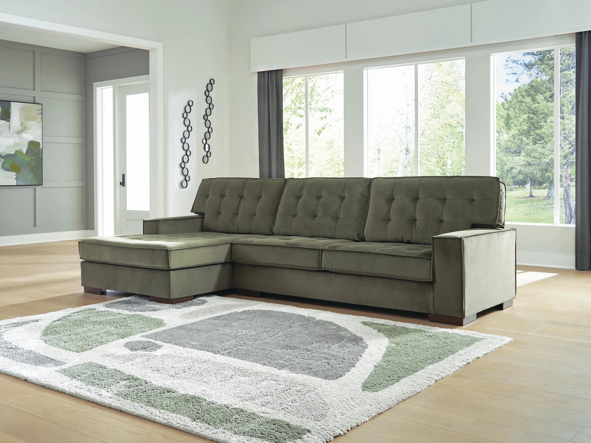 Seccional Caspian-Town con Chaise