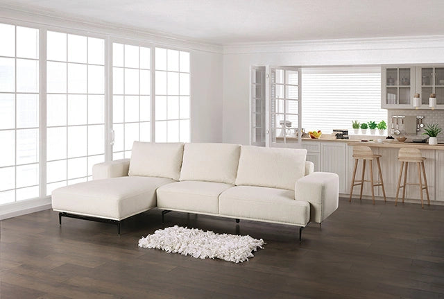 Seccional Baerum, Chaise izquierda y derecha beige y gris