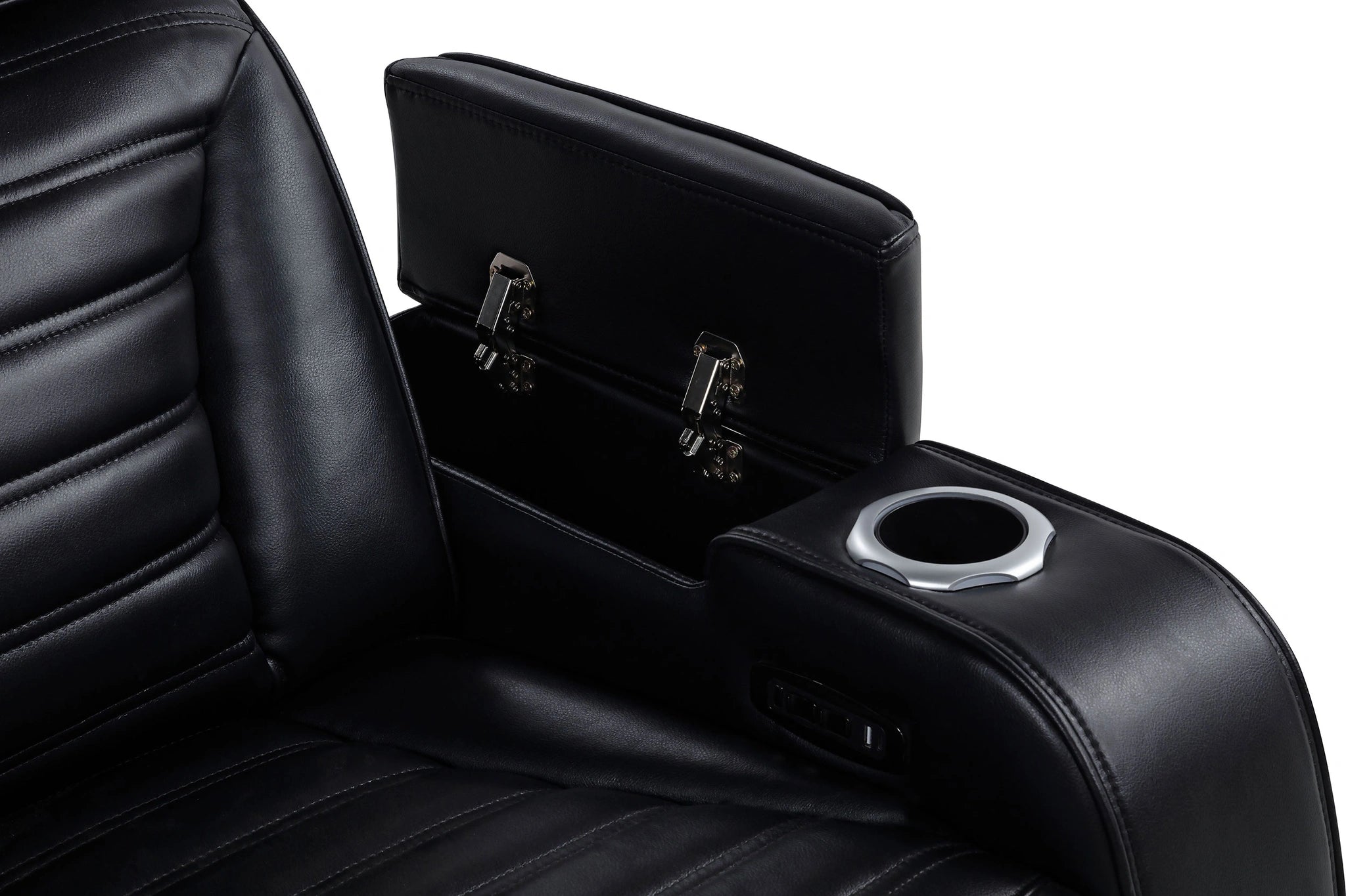 Sofá reclinable de dos plazas Zuma Dual Power