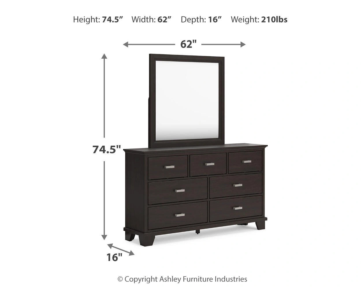 Paquete de dormitorio Covetown
